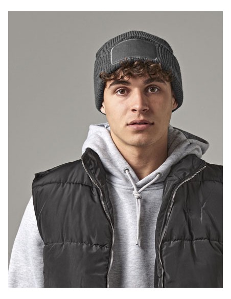 BEE-B440-Thinsulate™ Patch Beanie 2